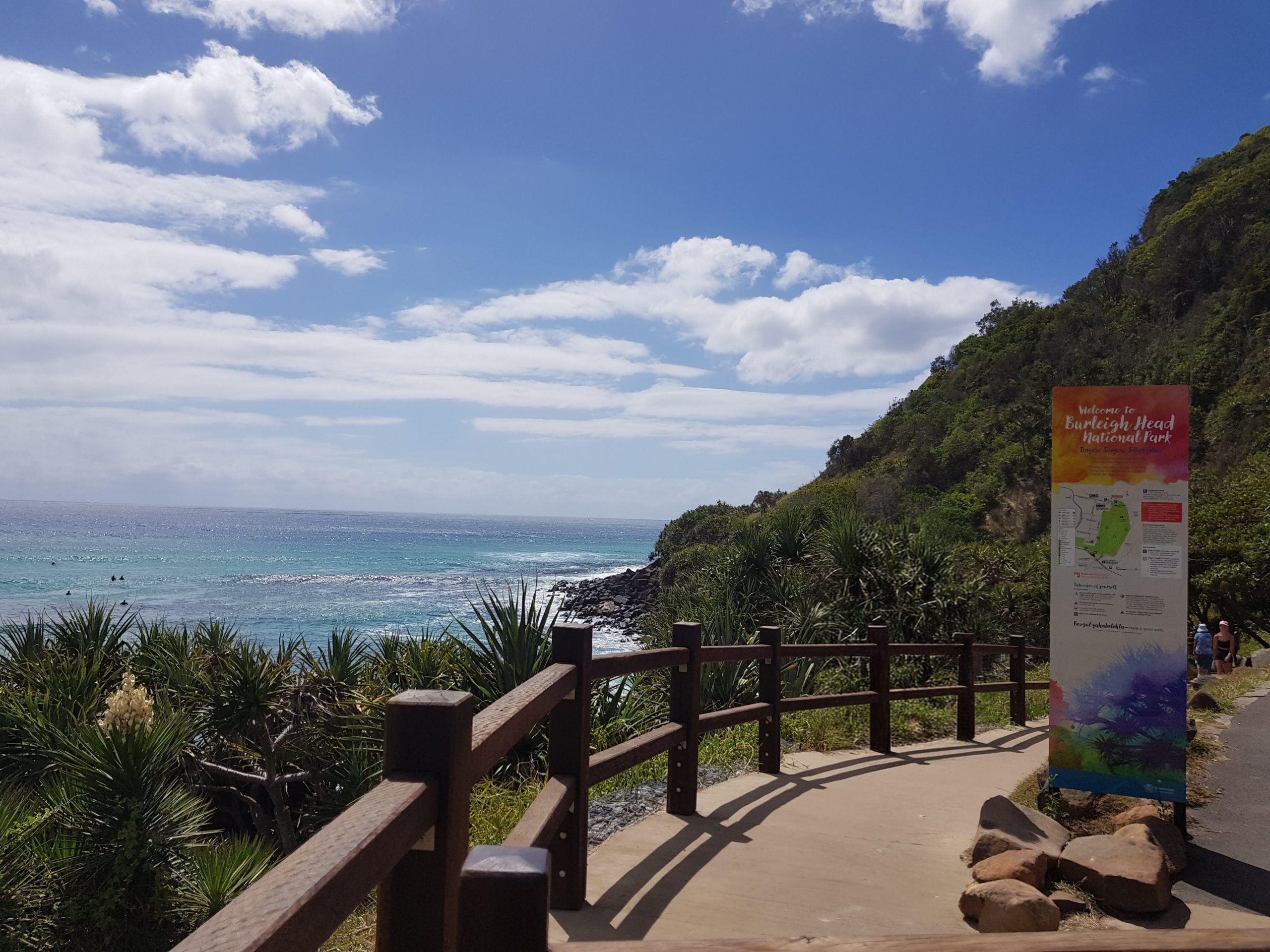 Balade au Burleigh Heads National Park et déjeuner chez "Coucou Choubidou"